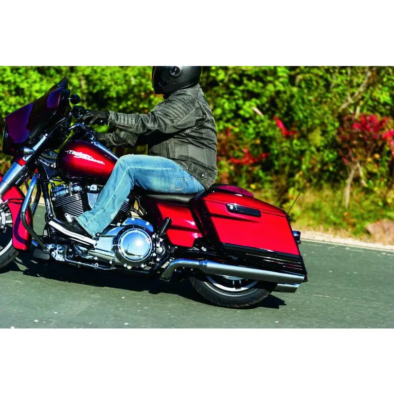 Kuryakyn 6987 Kuryakyn Tri-Line Saddlebag Hinge Covers Gloss Black - 6987