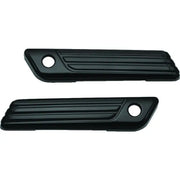 Kuryakyn 6987 Kuryakyn Tri-Line Saddlebag Hinge Covers Gloss Black - 6987