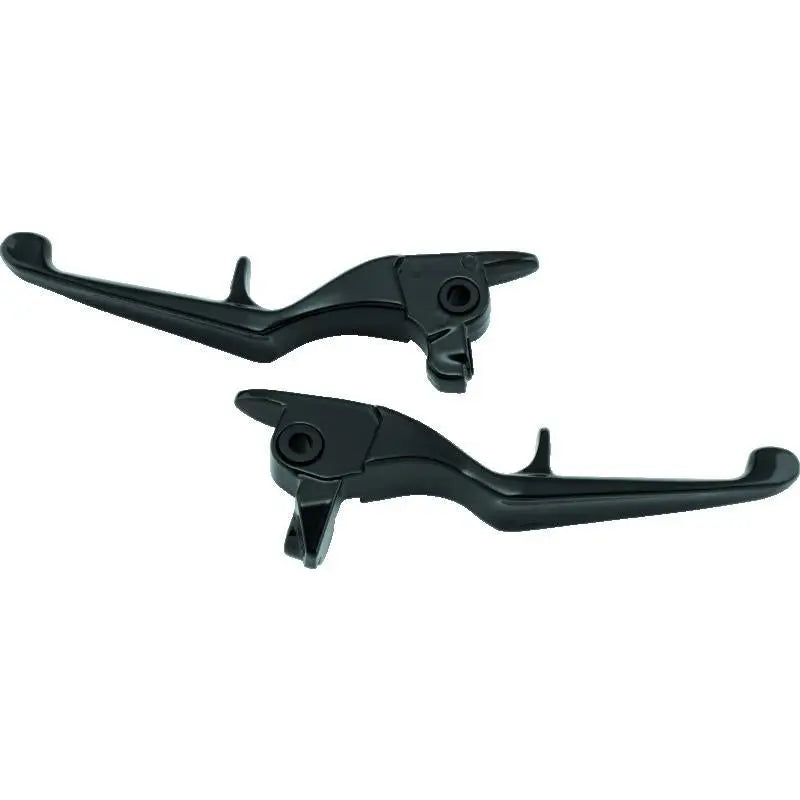 Kuryakyn 1819 Kuryakyn Trigger Lever Set 17-Up Touring Gloss Black