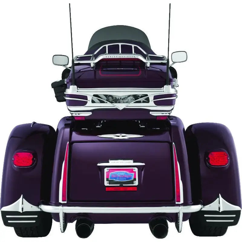 Kuryakyn 7215 Kuryakyn Trunk Latch/Keyhole Accent For Trikes Chrome