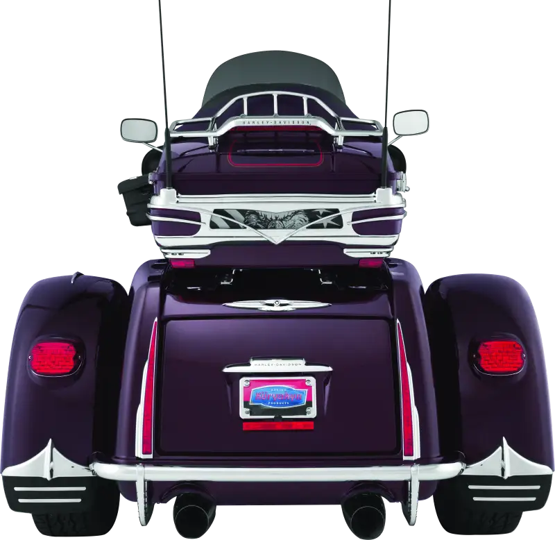 Kuryakyn Trunk Latch/Keyhole Accent For Trikes Chrome - Kuryakyn