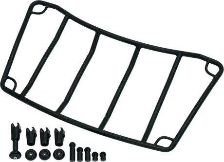 Kuryakyn Trunk Luggage Rack Adjustable Gloss Black - RV and Auto Parts