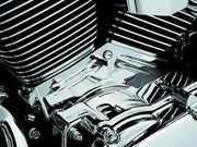 Kuryakyn Twin Cam Cylinder Base Cover 99-06 Chrome - Engine Components