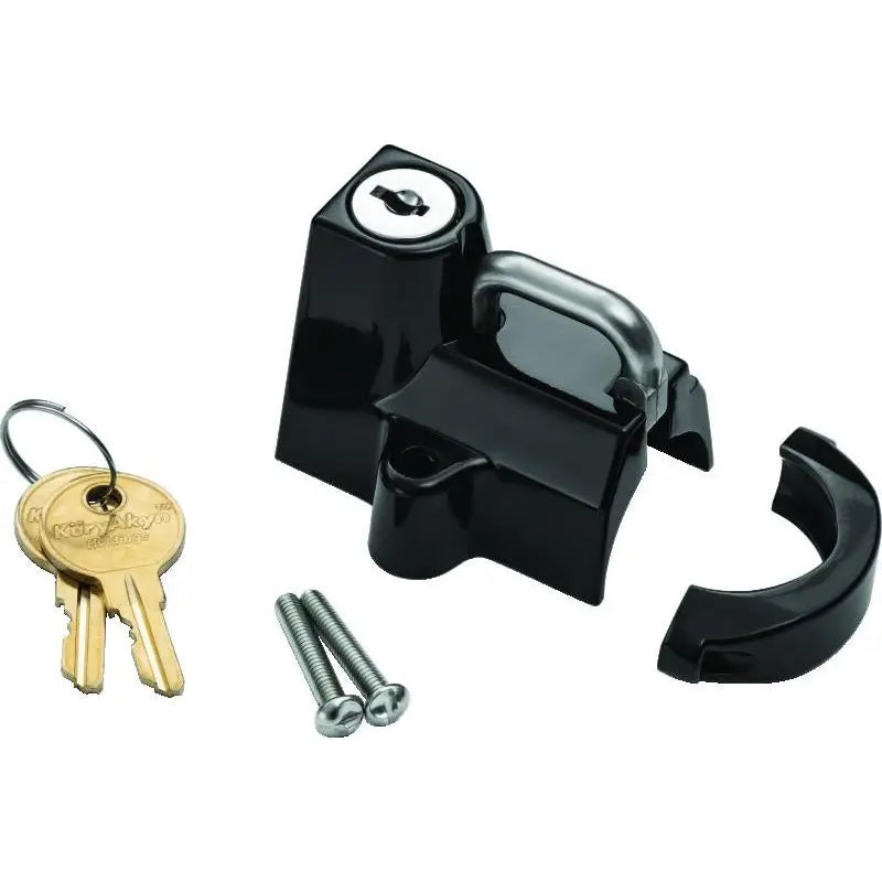 Kuryakyn 4618 Kuryakyn Universal Helmet Lock 7/8-1-1/4 Black