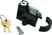Kuryakyn Universal Helmet Lock 7/8-1-1/4 Black - RV and Auto Parts