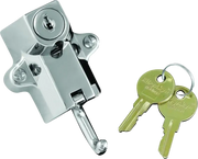 Kuryakyn Universal Helmet Lock 7/8in-1-1/4in Mount Chrome - RV and Auto Parts