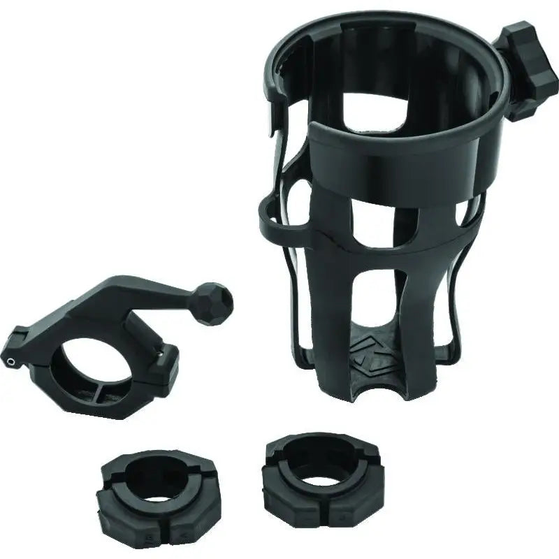 Kuryakyn 6483 Kuryakyn Universal Reflex Drink Holder With Bar Mount Black - 6483