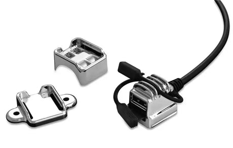 Kuryakyn USB Power Port Universal Charger Chrome - 1688 - Programmers & Chips
