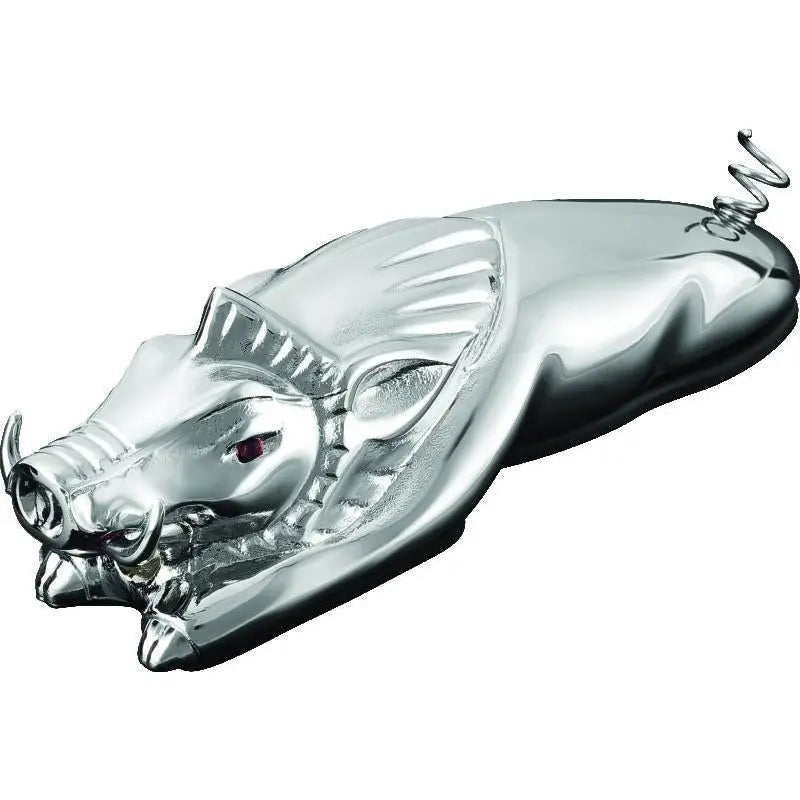 Kuryakyn 9022 Kuryakyn Wild Boar Fender Ornament Chrome