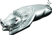 Kuryakyn Wild Boar Fender Ornament Chrome - Exterior Styling