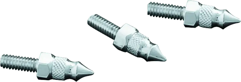 Kuryakyn Windshield Mount Spikes 1/4-20X5/8in 96-13 Touring Chrome - Kuryakyn