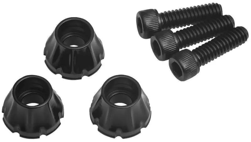 Kuryakyn Windshield Screws FLH Black - 5718 - Engine Components