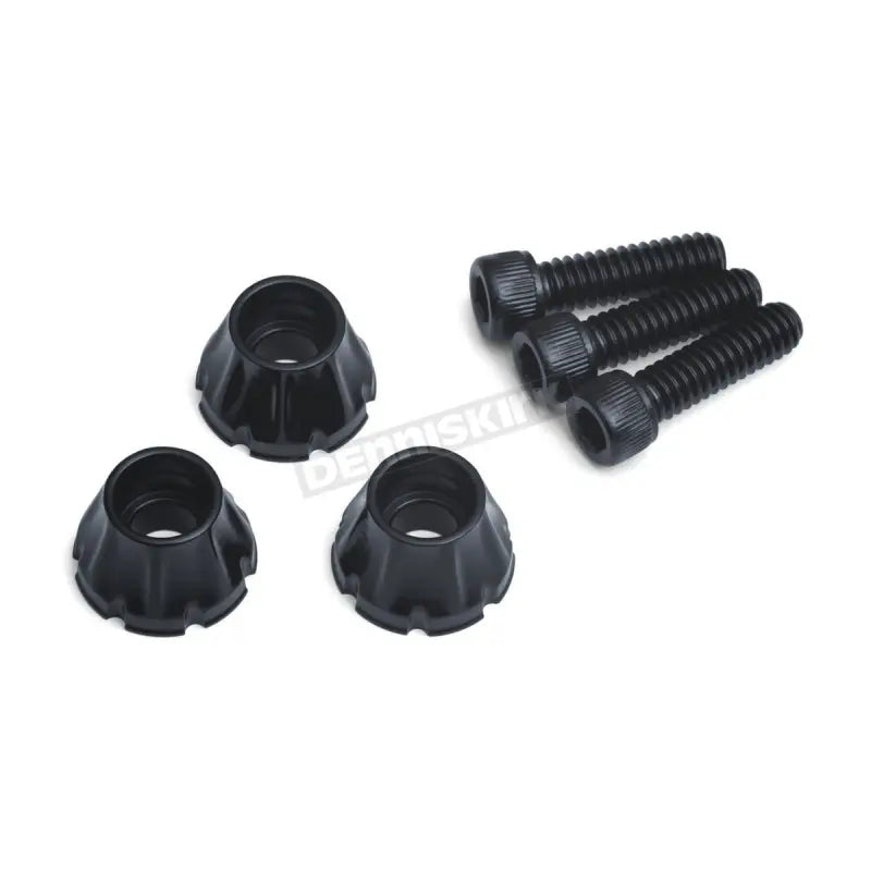 Kuryakyn Windshield Screws FLH Black - 5718 - Engine Components