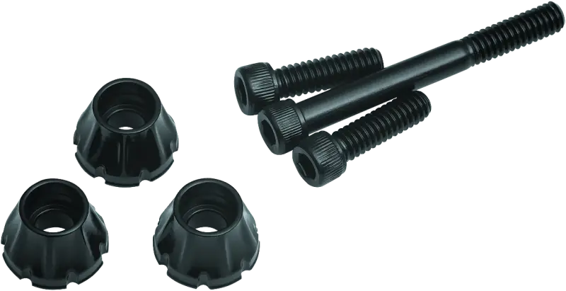 Kuryakyn Windshield Screws FLH Black - 5720 - Engine Components
