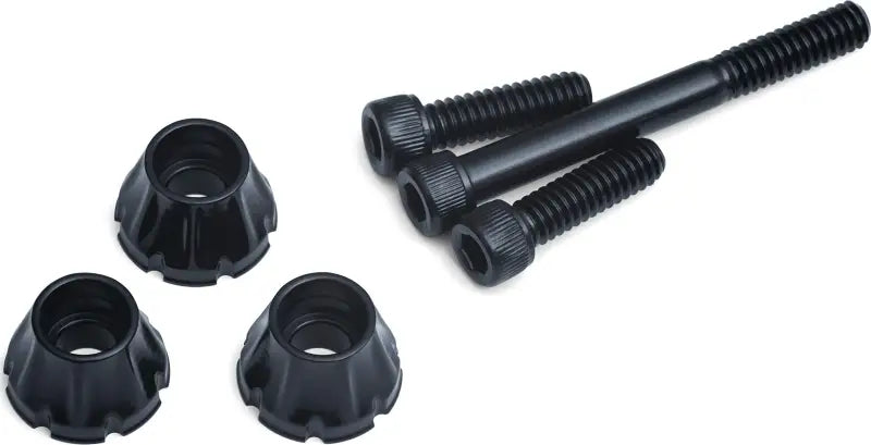 Kuryakyn Windshield Screws FLH Black - 5720 - Engine Components