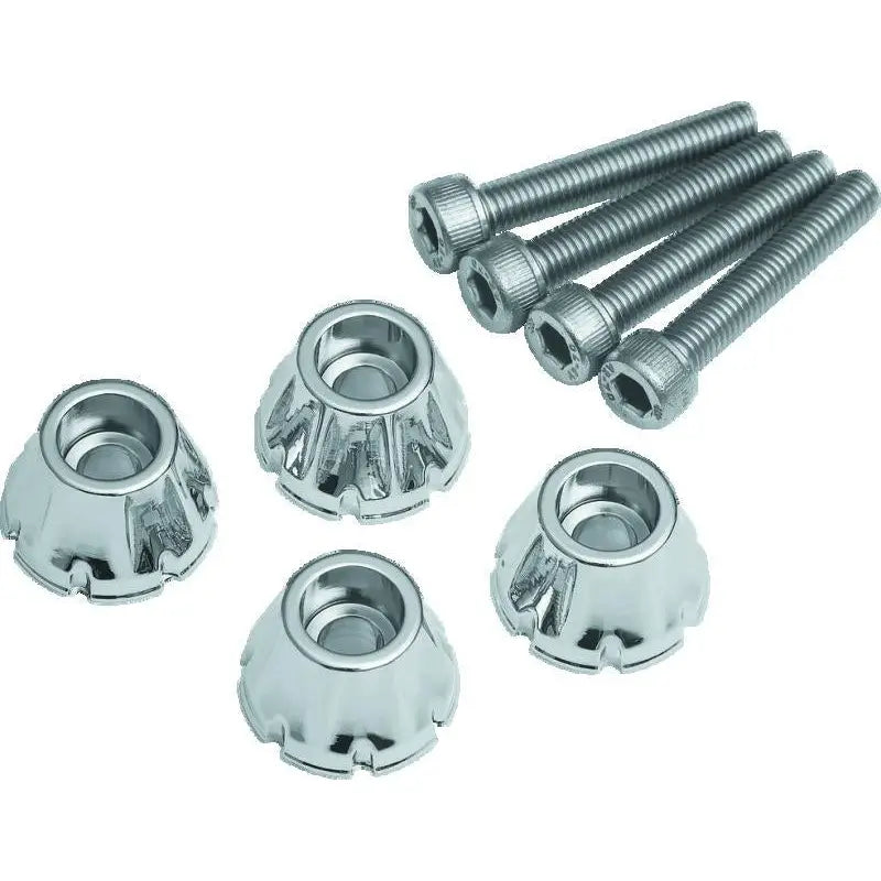 Kuryakyn 5721 Kuryakyn Windshield Screws FLTR Chrome - 5721