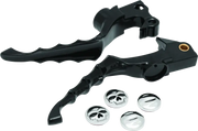 Kuryakyn Zombie Levers 04-13 XL Models Gloss Black - Kuryakyn