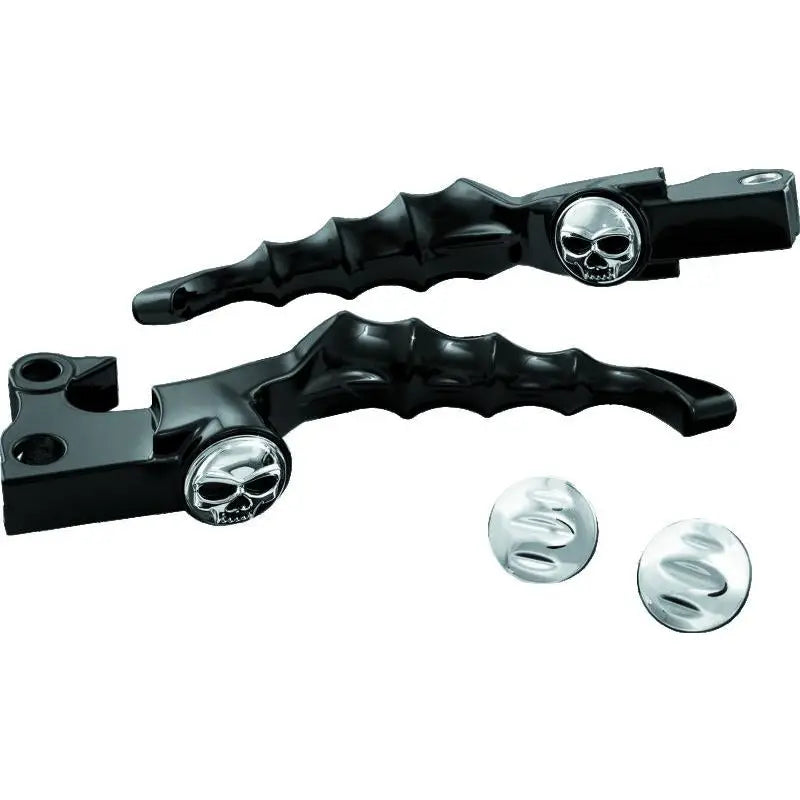 Kuryakyn 1091 Kuryakyn Zombie Levers 08-13 Touring Cable Gloss Black - 1091