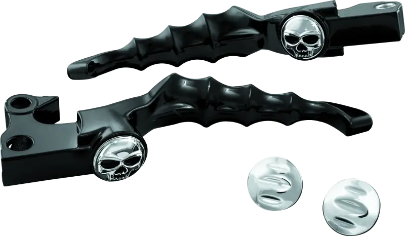 Kuryakyn Zombie Levers 08-13 Touring Cable Gloss Black - 1091 - Controls