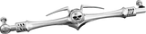 Kuryakyn Zombie Shift Linkage Chrome - RV and Auto Parts