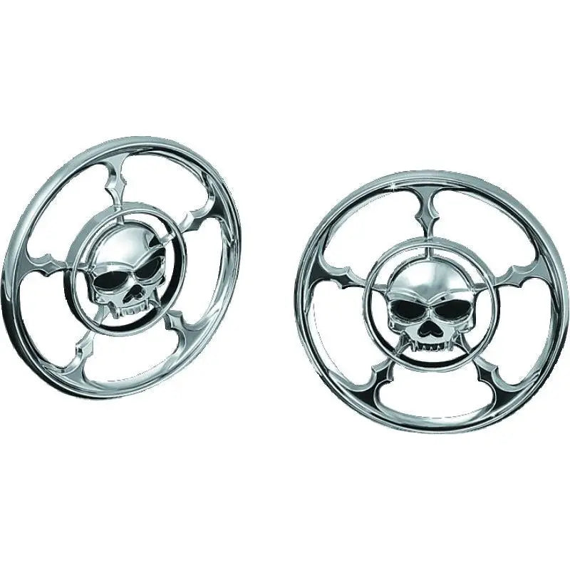 Kuryakyn 3787 Kuryakyn Zombie Speaker Grills Chrome - 3787