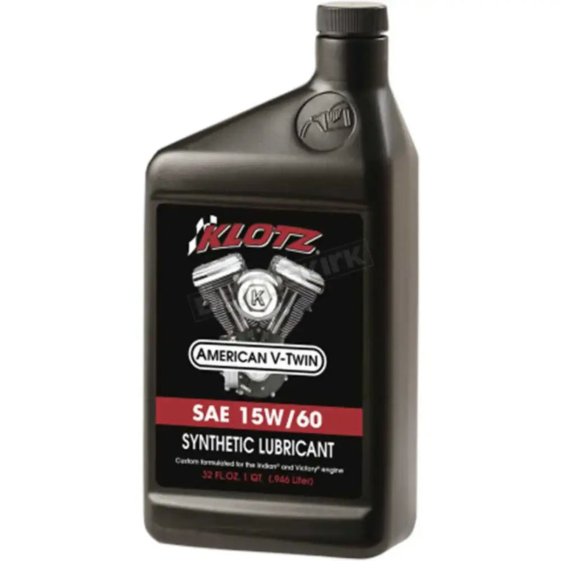 KLOTZ KV-1560 V Twin Syn 4t Engine Oil 15w60 1 Qt 10/Case