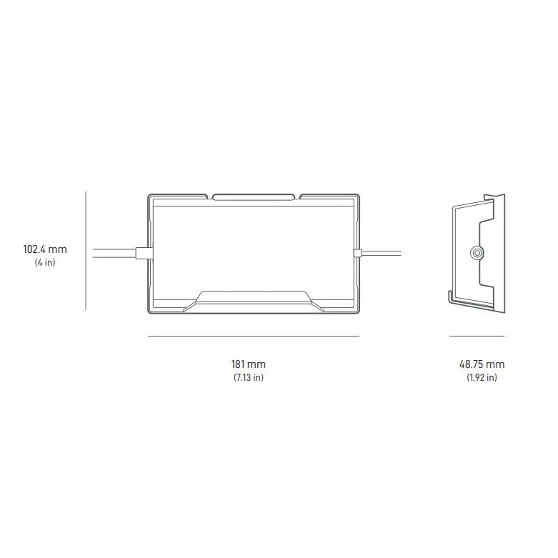 KVH Industry 19-1240-18 Satellite Network Terminal Power Supply Mount