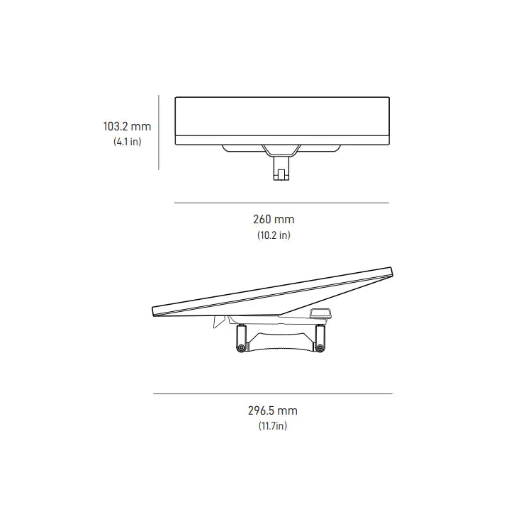 KVH Industry 19-1271-04 Satellite Internet Antenna Mount
