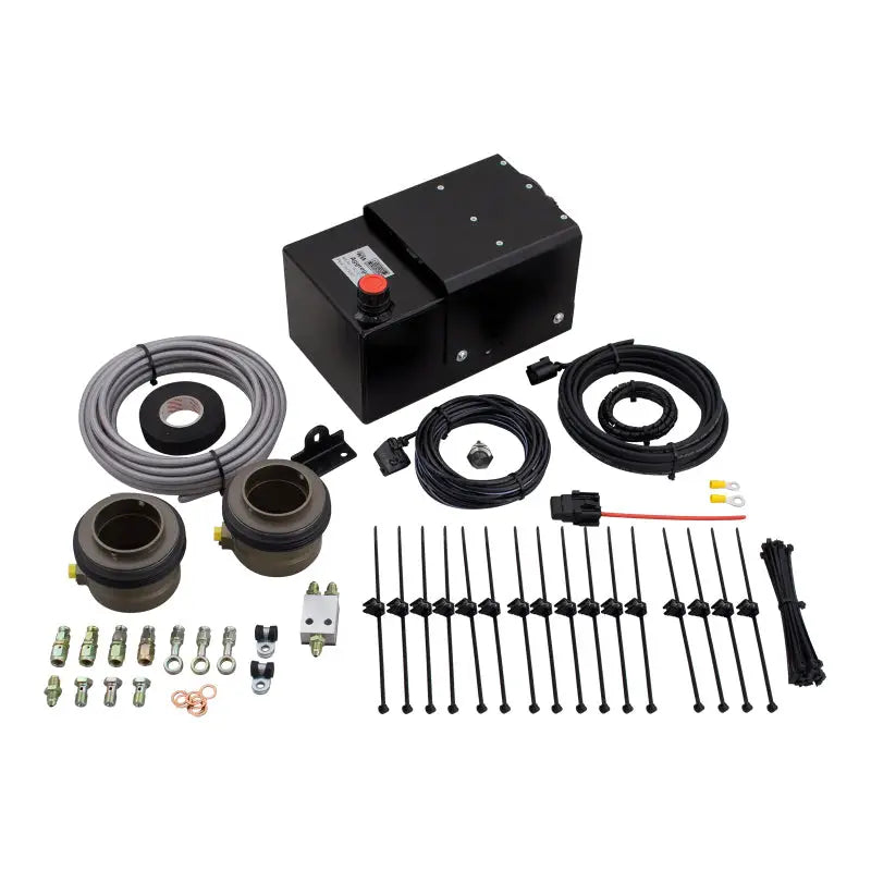 Hydraulic power unit and installation kit for KW Audi R8 4S HLS with V4 race tech