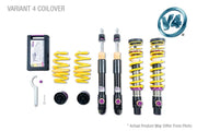 Variant 4 coilover suspension kit for KW Audi R8 4S HLS, perfect for race tech enthusiasts