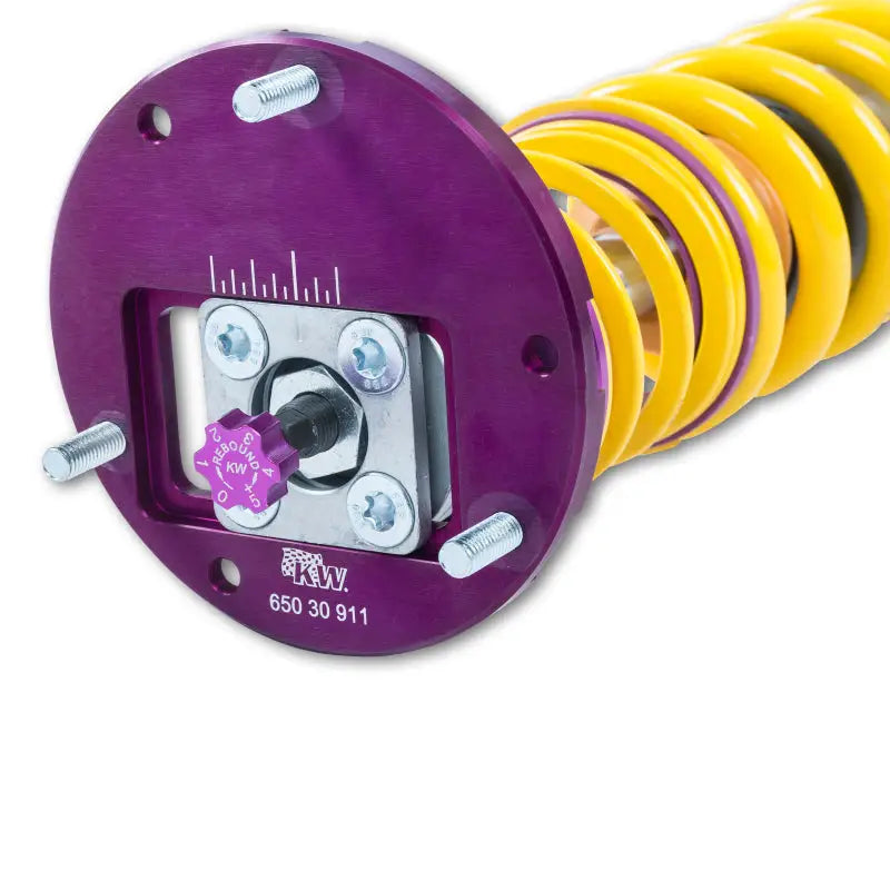 Purple and yellow coilover suspension component for BMW M3 E36 Clubsport Kit