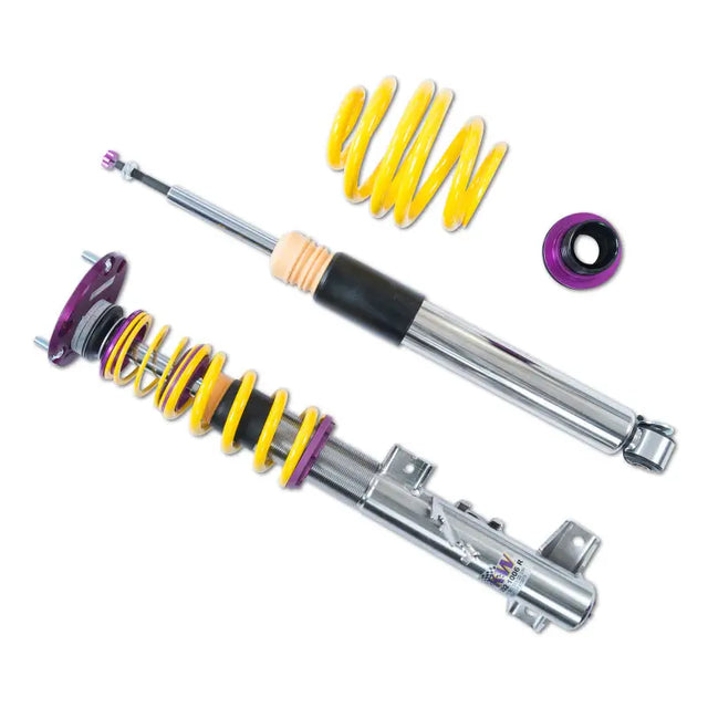 BMW M3 E36 Clubsport Kit with yellow springs for upgraded suspension setup