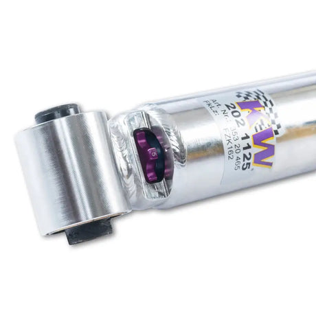 Silver shock absorber with purple dial for KW Clubsport Kit BMW E90/E92 EDC Sedan Coupe