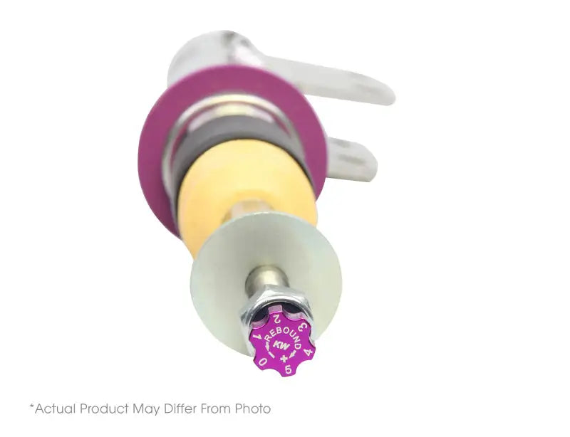 Purple and silver shock absorber for Subaru Legacy coilover kit to boost driving experience