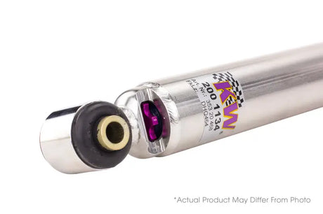 Silver shock absorber with black bushing for BMW 5Series F10 coilover kit upgrade