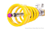 Yellow coilover suspension with purple adjustment knob for BMW 5series F10 coilover kit