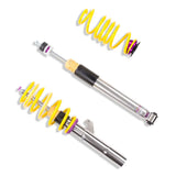 Yellow coilover suspension kit for VW Golf VII GTI without DCC, perfect coilover kit upgrade