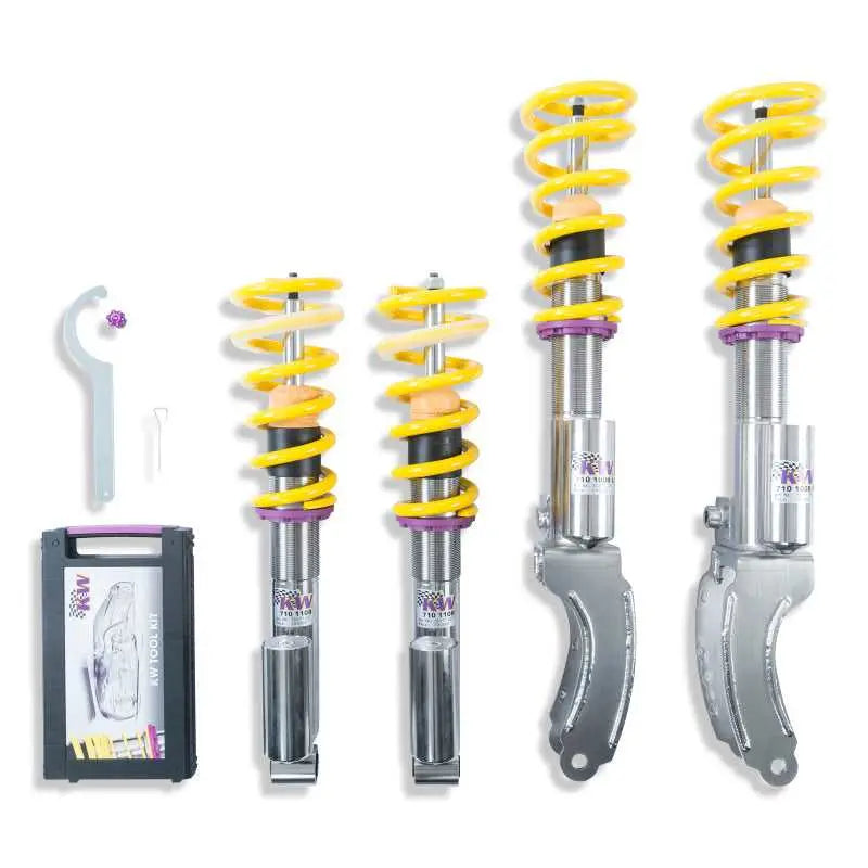 KW Coilover Kit V3 Porsche Cayenne (9PA) incl. Cayenne S w/o PASM - RV and Auto Parts