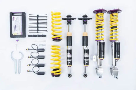 Car suspension kit for Challenger SRT Hellcat, KW Coilover Kit V4 2015+