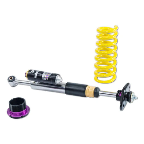 Car suspension kit with yellow spring for Challenger SRT Hellcat coilover kit