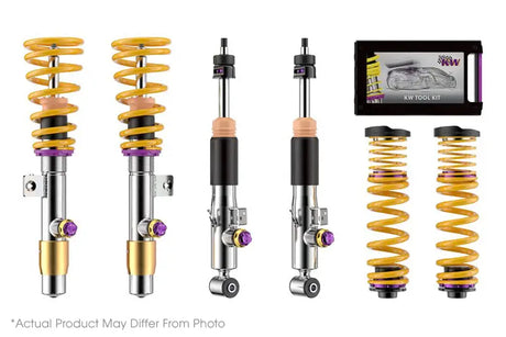 Car suspension kit with coilover kit, including M8 Competition and rebound damping for BMW M8 F93