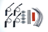 Automotive wiring harness kit for electronic damping cancellation in Chevrolet Corvette C5 C6