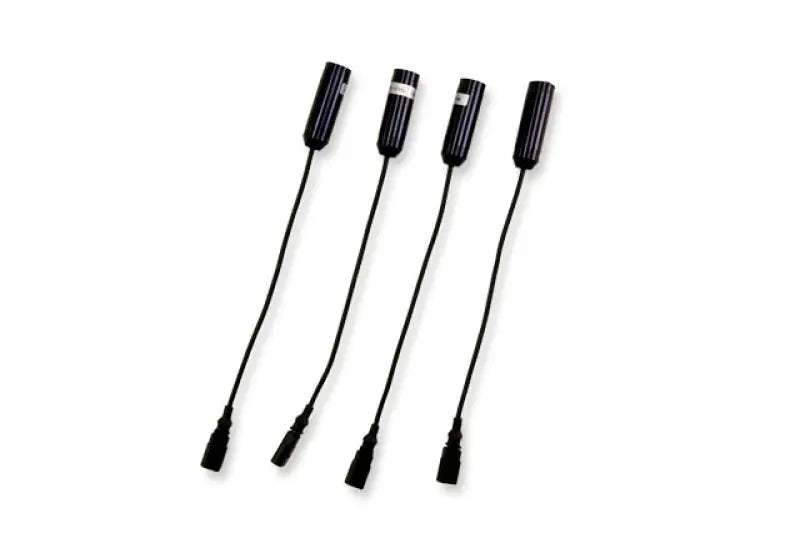 4-pack black mic cables with volume control in KW Electronic damping cancellation kit
