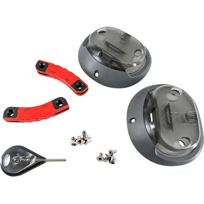 Kx 3.0 Hinge Rebuild Set Red/Black - POD