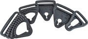 Kx 3.0 Strap Clip & Loop Set Black Sm/Md/Lg - POD
