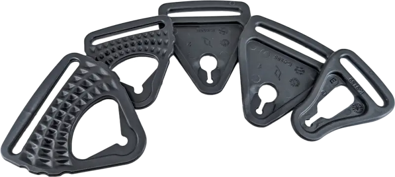 Kx 3.0 Strap Clip & Loop Set Black Sm/Md/Lg - POD