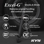 KYB 340091 KYB Excel-G Shock Front Right 09-13 Nissan 370Z