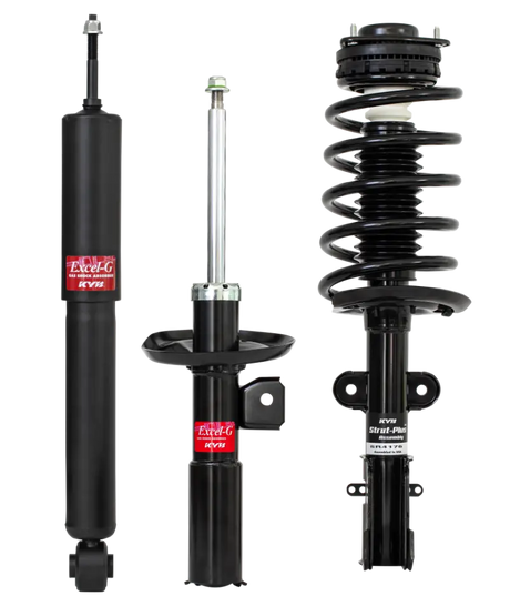 KYB shocks and strut boot for Chevrolet Camaro front suspension upgrade