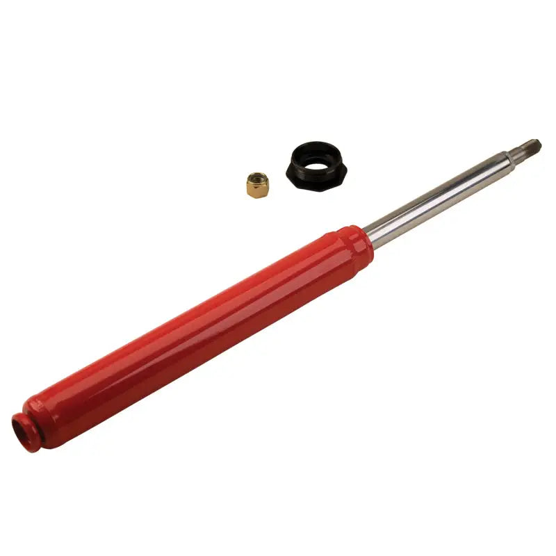 Red KYB AGX shock absorber with hardware for Toyota Celica and MR2 front suspension