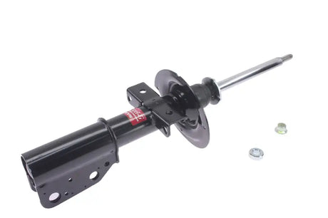 Black strut with mounting hardware for GMC Acadia and Chevy Traverse improving driving experience